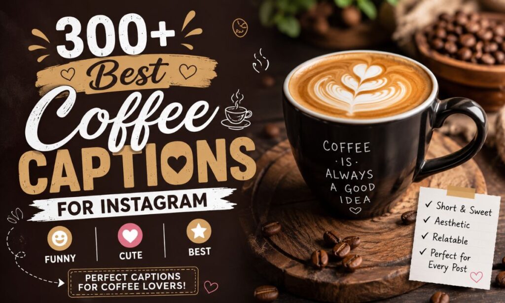 300+ Best Coffee Captions