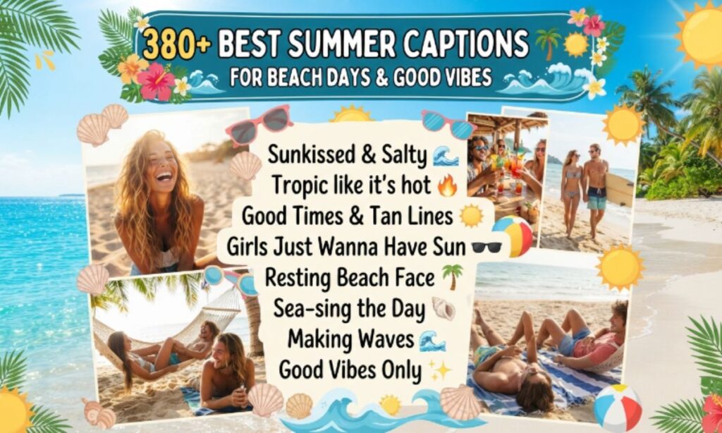 Best Summer Captions