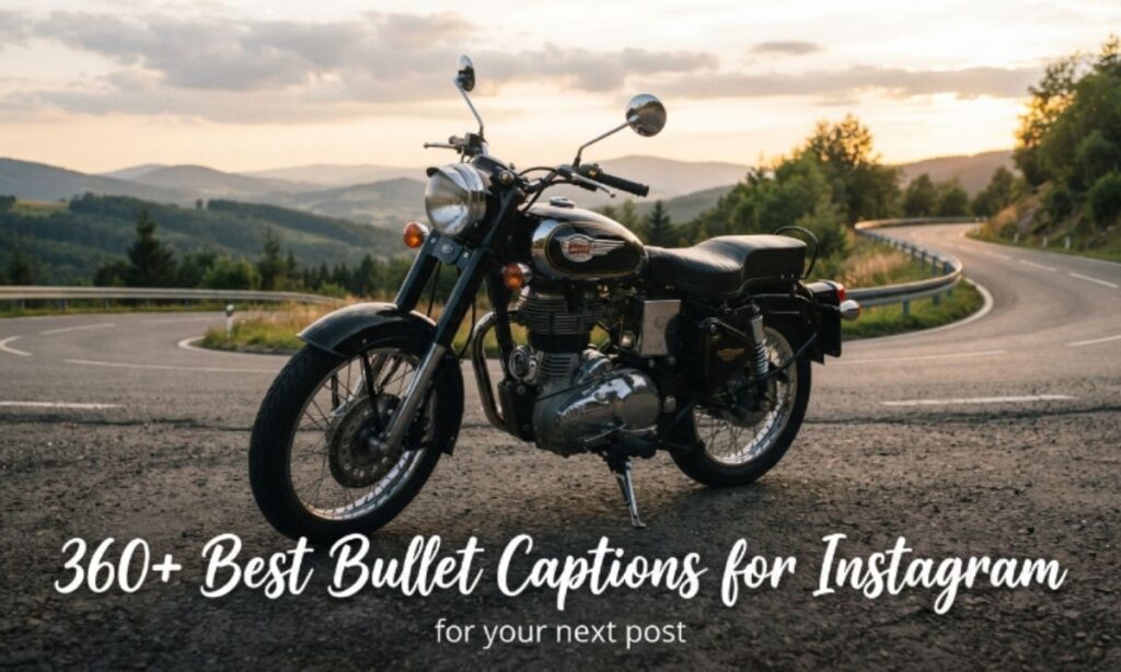 Bullet Captions for Instagram