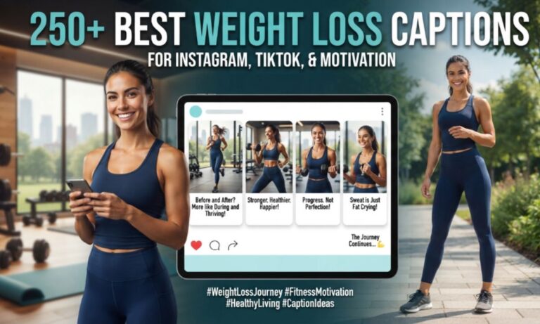 250+ Best Weight Loss Captions