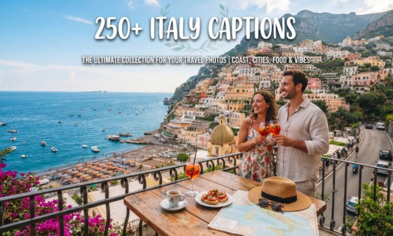 250+ Italy Captions