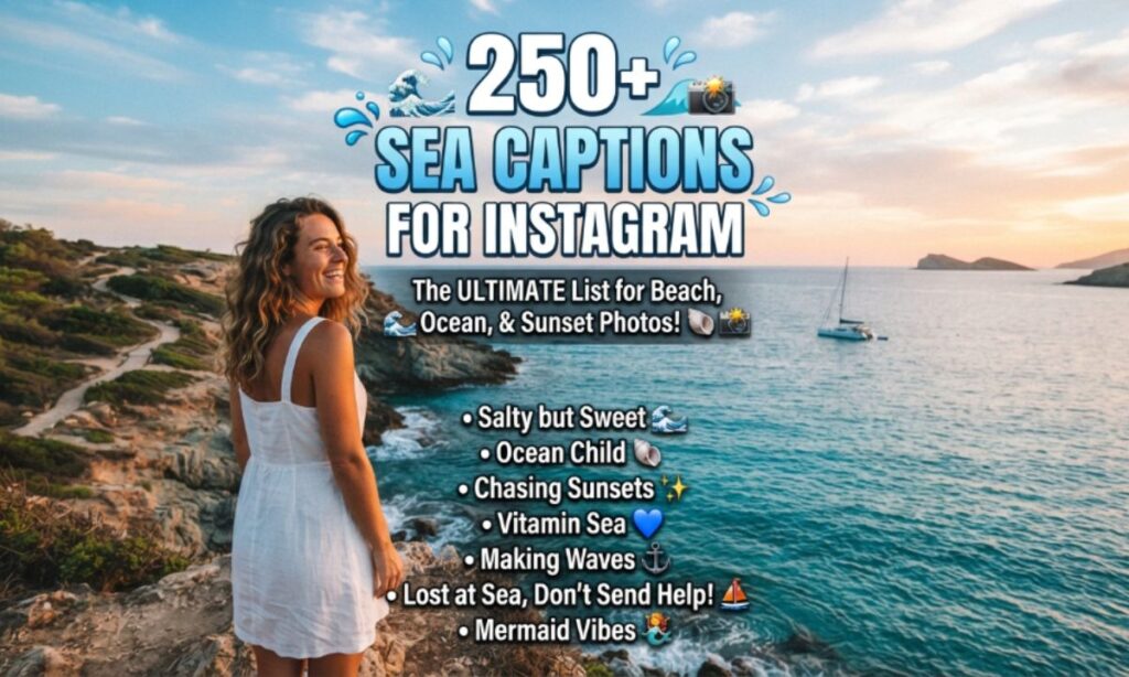 250+ Sea Captions for Instagram