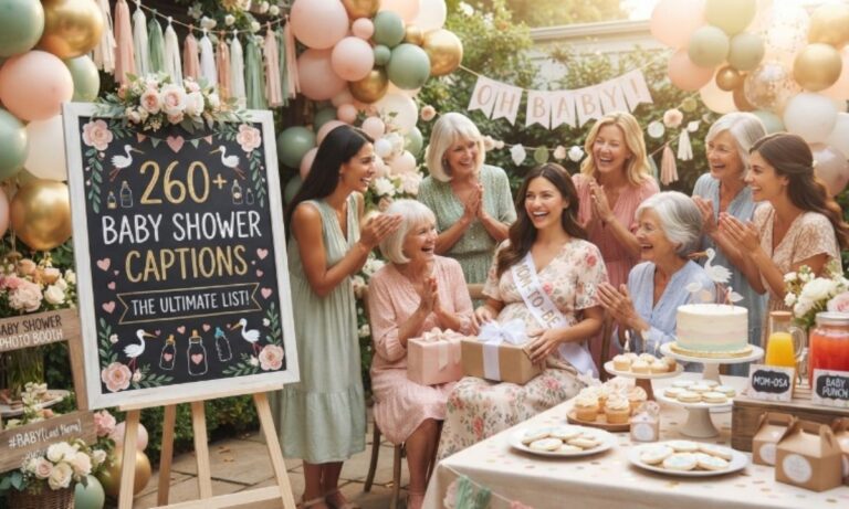 260+ Baby Shower Captions