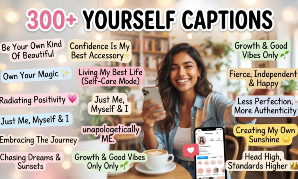 300+ Powerful Yourself Captions