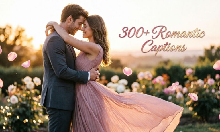 300+ Romantic Captions