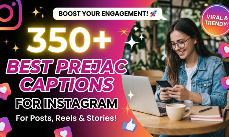 350+ Best Prejac Captions for Instagram